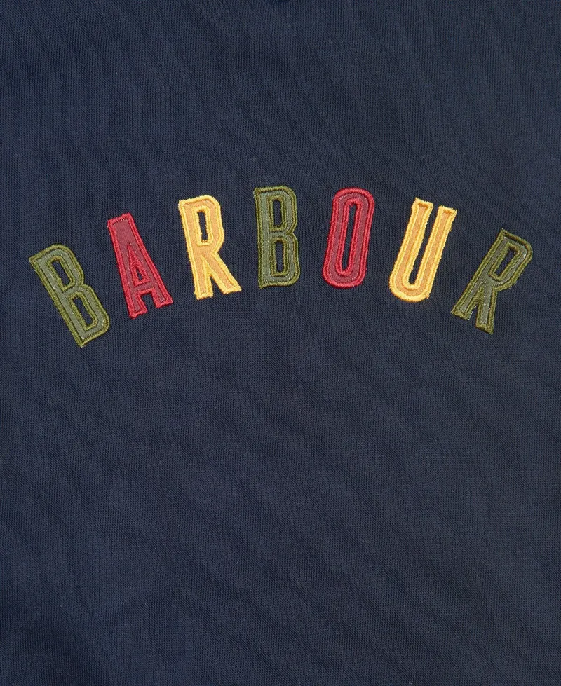 Barbour Dog Hoodie in Navy-4